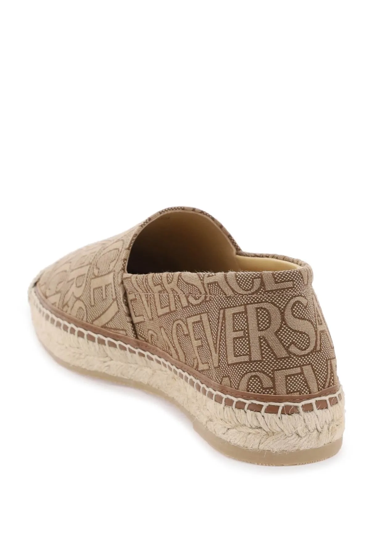 'versace Allover' Espadrilles (Size - 40)