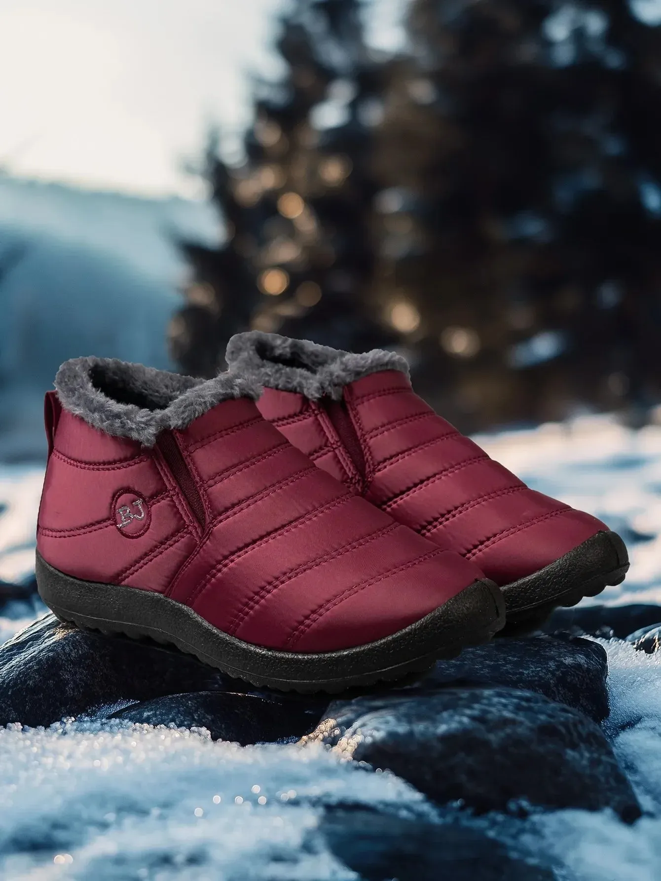 Winter Warm Casual Snow Boots for Women | Hiking & Outdoor Shoes